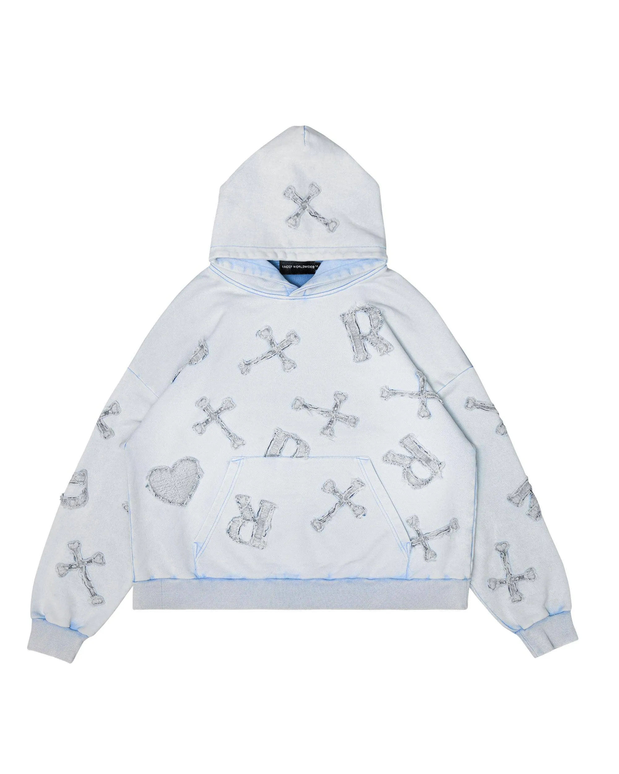 Washed Ice Patch Hoodie