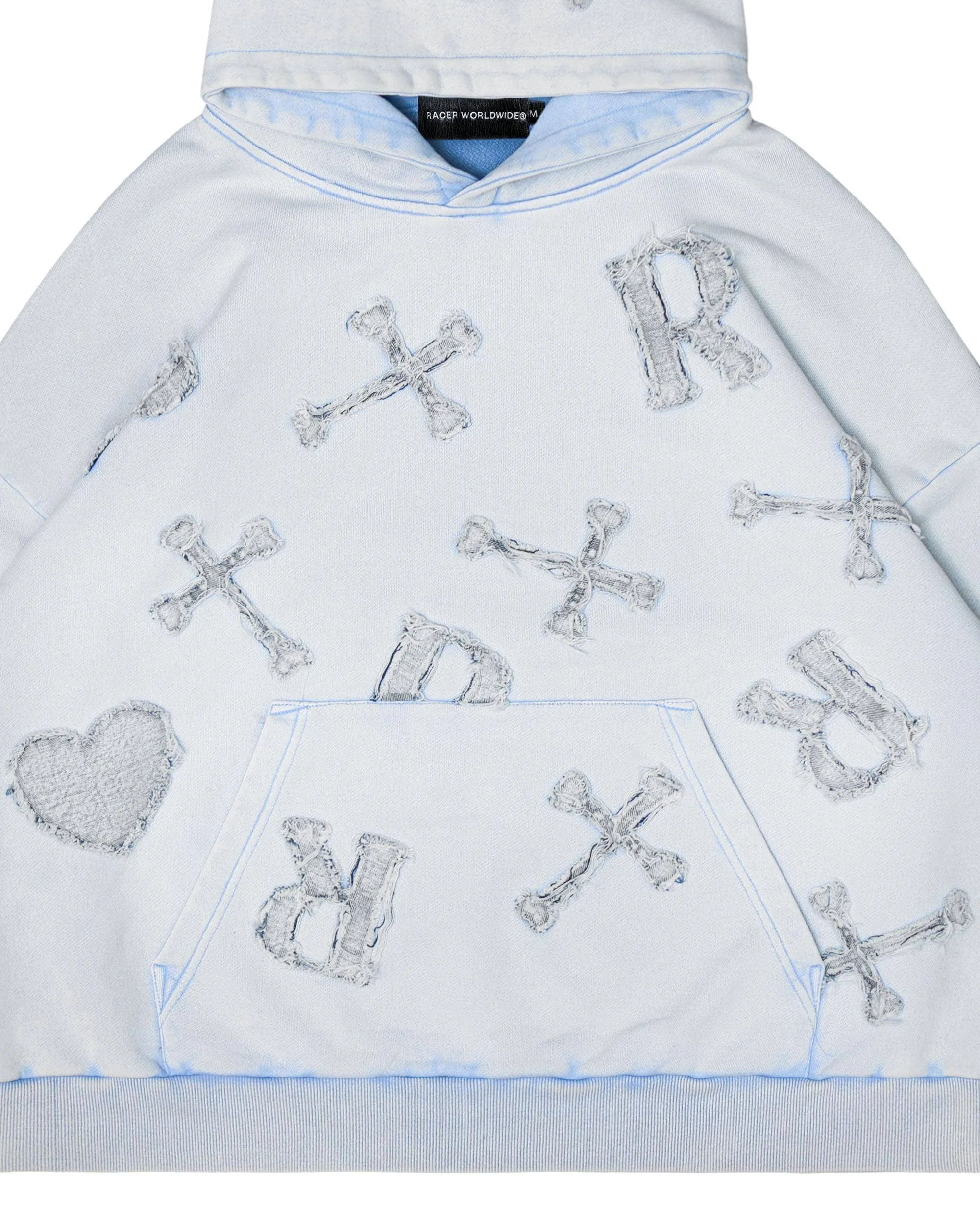 Washed Ice Patch Hoodie