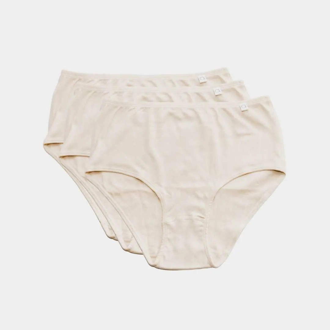 Womens Classic Brief - 100% Organic Cotton