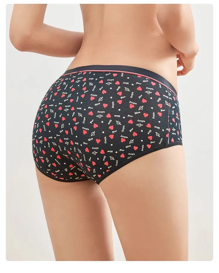 Women's Cotton Modal Printed Hipster Panties (3pcs Pack)