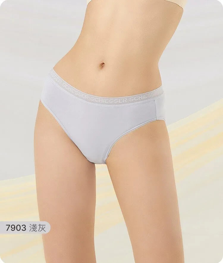 Women's Modal Mulberry Silk Anti-Bacterial Bikini Panties