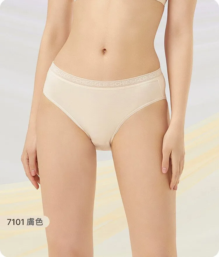 Women's Modal Mulberry Silk Anti-Bacterial Bikini Panties